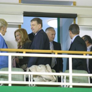 A VIP páholyban Ábrahám Attila címzetes államtitkár, dr. Ladvánszky György a Magyar RG Szövetség elnöke, Köpf Károly a MOB sportigazgatója, Török Lajos a Sportfolió kht. igazgatója, Szabóné Tóth Ágnes a Sportfolió kht. gazdasági igazgatóhelyettese, Forgács Róbert a MATSZ főtitkára, Molnár László a Magyar RG Szövetség főtitkára