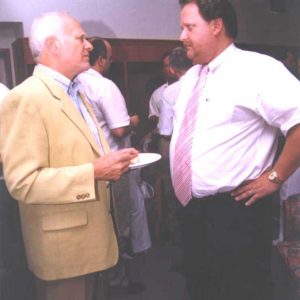 Szabó András a MATSZ elnöke és Nagy István az RG szakág alelnöke, a MATSZ elnökségi tagja