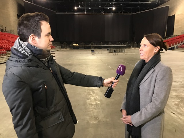 Körmendy-Ékes Judit a májusi EB helyszínén