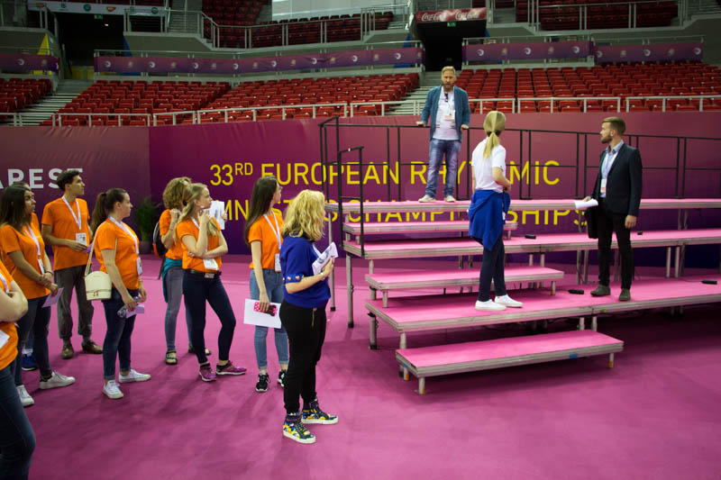 Sajtóbejárás az EB helyszínén