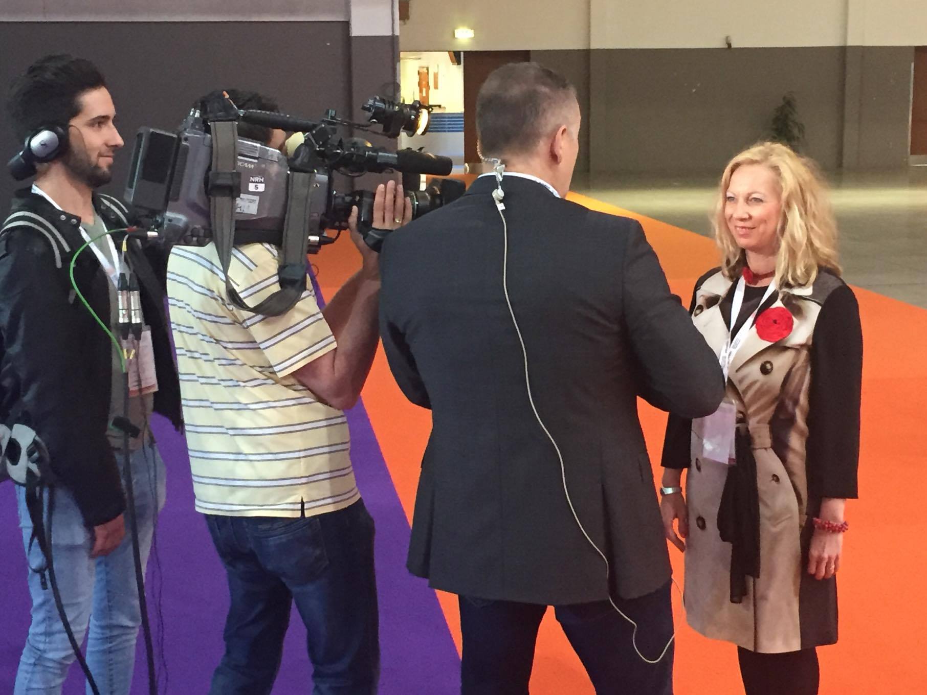 Kaszala Claudia interjút ad