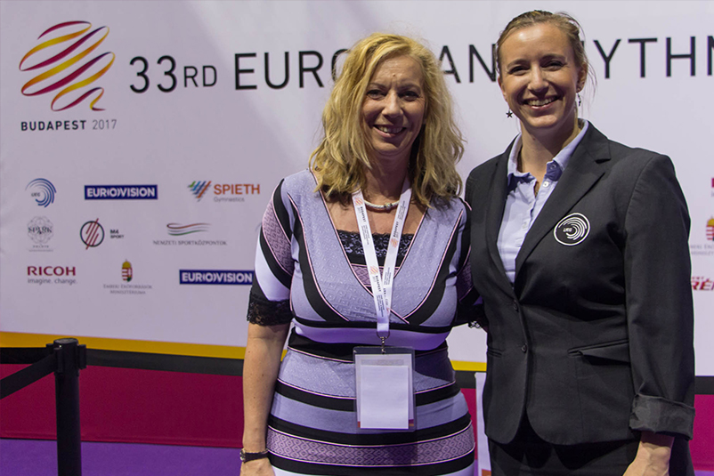 Tina Gerets és Kaszala Claudia