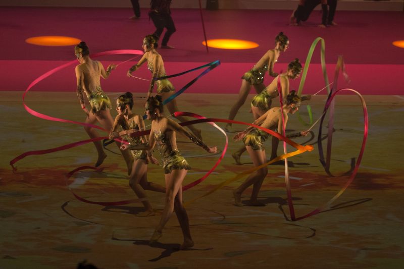 a 33. Ritmikus Gimnasztika Európa-bajnokság záró gálája