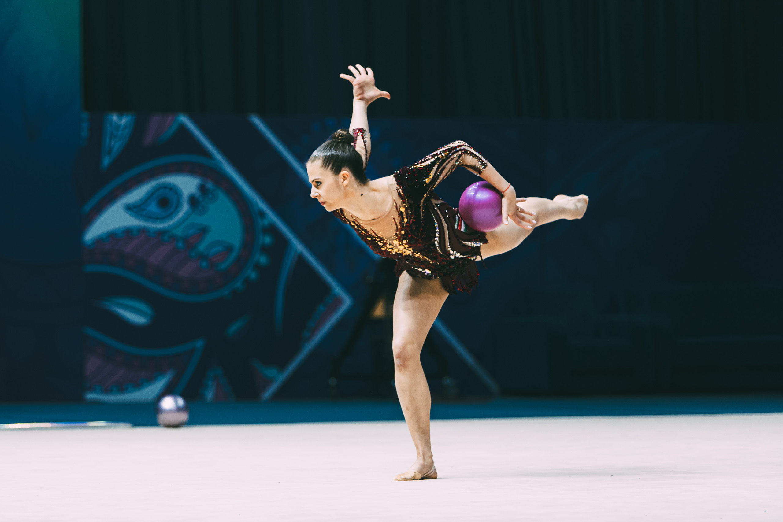 Pigniczki Fanni a bakui világkupán - fotó: Viktoriia Popova