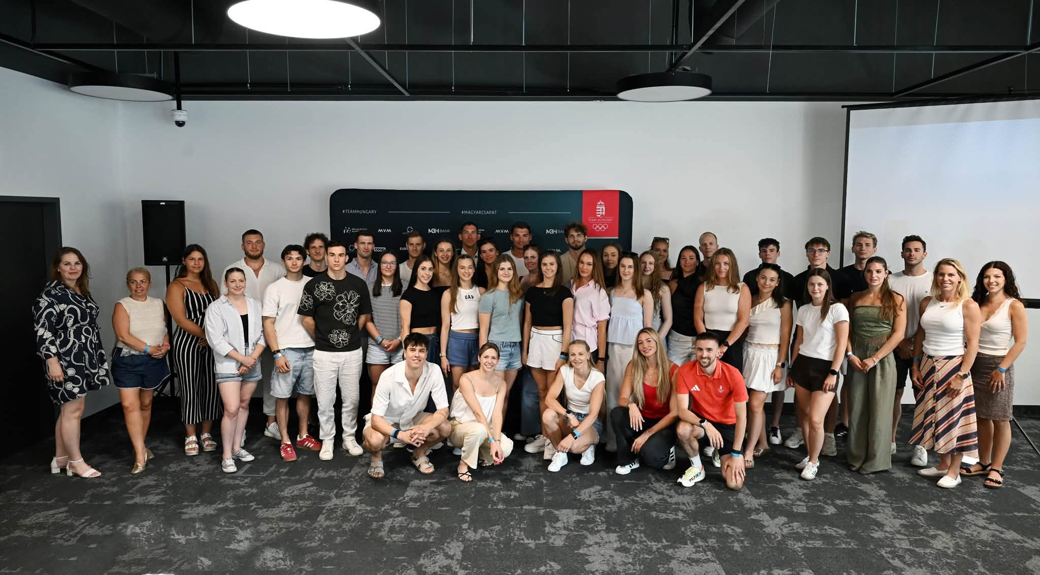 Közel hatvan sportoló vett részt a MOB sportolói workshopján - Fotó: MOB-Média/Szalmás Péter